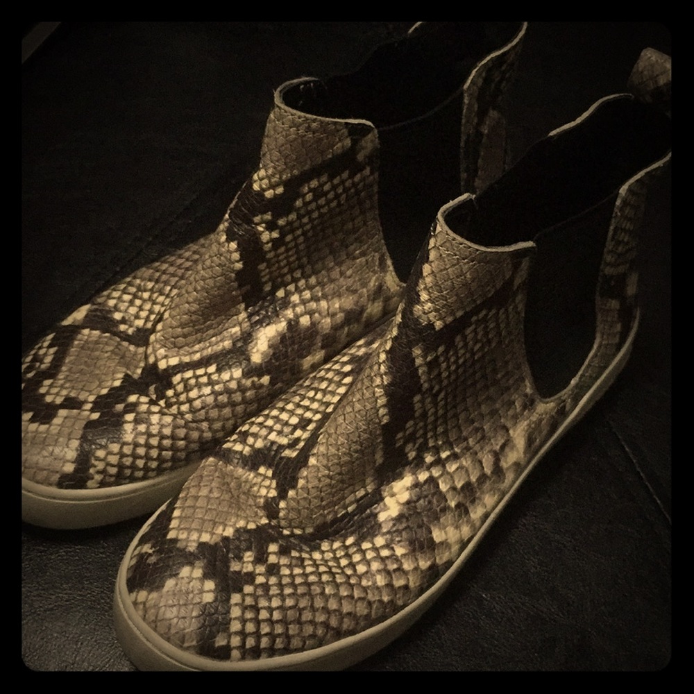 Michael Kors snakeskin sneaker